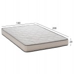 ΣΤΡΩΜΑ DREAMTOPIA ΣΕΙΡΑ RELIEF HM653.140-200 BONNELL SPRING 140x200 εκ.