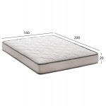 ΣΤΡΩΜΑ DREAMTOPIA ΣΕΙΡΑ ATLAS HM654.160 BONNELL SPRING 160x200 εκ.