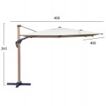 ΕΠΑΓΓΕΛΜΑΤΙΚΗ ΟΜΠΡΕΛΑ JAVANTE HM6621.02 HEAT TRANSFER ΑΛΟΥΜ.--ΜΠΕΖ ΠΑΝΙ 400x400x270Yεκ