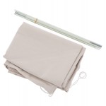 ΚΑΛΥΜΜΑ 3X4m ΓΙΑ ΟΜΠΡΕΛΑ HM6620.02 - SPUN POLYESTER ΣΕ ΜΠΕΖ