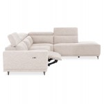 ΚΑΝΑΠΕΣ ΑΡΙΣΤΕΡΗ ΓΩΝΙΑ 5Θ ΜΕ RECLINE LUNARIS HM3316.02L ΕΚΡΟΥ ΥΦΑΣΜΑ 307x267x94Yεκ