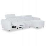 ΚΑΝΑΠΕΣ ΔΕΞΙΑ ΓΩΝΙΑ 3Θ ΜΕ RECLINE VALENTE HM3317.01R ΑΝΟΙΧΤΟ ΓΚΡΙ ΥΦΑΣΜΑ 275x160x104Yεκ