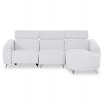 ΚΑΝΑΠΕΣ ΔΕΞΙΑ ΓΩΝΙΑ 3Θ ΜΕ RECLINE VALENTE HM3317.01R ΑΝΟΙΧΤΟ ΓΚΡΙ ΥΦΑΣΜΑ 275x160x104Yεκ