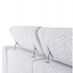 ΚΑΝΑΠΕΣ ΔΕΞΙΑ ΓΩΝΙΑ 3Θ ΜΕ RECLINE VALENTE HM3317.01R ΑΝΟΙΧΤΟ ΓΚΡΙ ΥΦΑΣΜΑ 275x160x104Yεκ