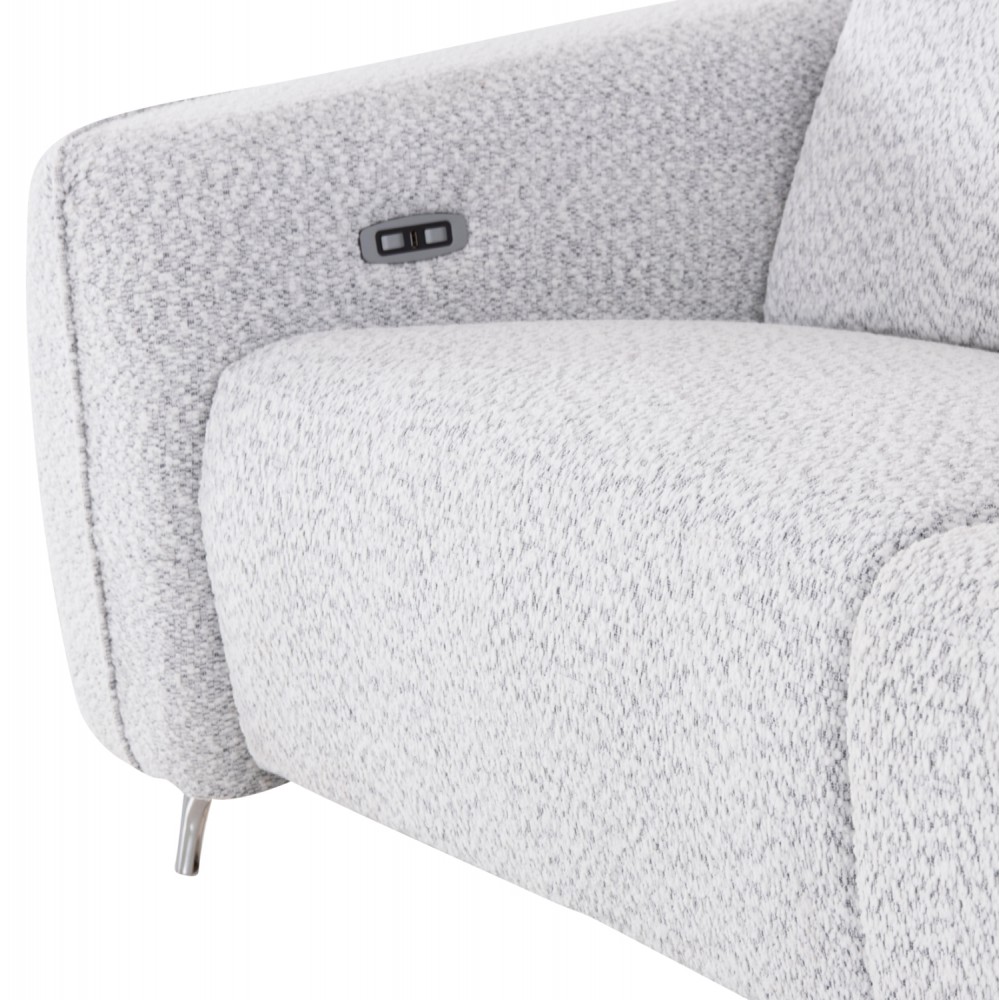 ΚΑΝΑΠΕΣ ΔΕΞΙΑ ΓΩΝΙΑ 3Θ ΜΕ RECLINE VALENTE HM3317.01R ΑΝΟΙΧΤΟ ΓΚΡΙ ΥΦΑΣΜΑ 275x160x104Yεκ