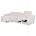 ΚΑΝΑΠΕΣ ΑΡΙΣΤΕΡΗ ΓΩΝΙΑ 3Θ ΜΕ RECLINE VALENTE HM3317.02L ΜΠΕΖ ΥΦΑΣΜΑ 275x160x104Yεκ