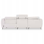 ΚΑΝΑΠΕΣ ΑΡΙΣΤΕΡΗ ΓΩΝΙΑ 3Θ ΜΕ RECLINE VALENTE HM3317.02L ΜΠΕΖ ΥΦΑΣΜΑ 275x160x104Yεκ