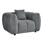 ΠΟΛΥΘΡΟΝΑ LYKKE HM3325.01 ΓΚΡΙ ΥΦΑΣΜΑ 119x89x70Υεκ