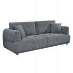 ΚΑΝΑΠΕΣ 3-ΘΕΣΙΟΣ STRUCTO HM3329.01 ΓΚΡΙ ΥΦΑΣΜΑ 227x94x88Υεκ.