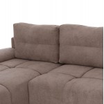 ΚΑΝΑΠΕΣ ΚΡΕΒΑΤΙ ΑΡΙΣΤΕΡΗ ΓΩΝΙΑ COMFYRA HM3336.03L ΜΠΕΖ ΥΦΑΣΜΑ 268x180x83Υεκ