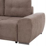 ΚΑΝΑΠΕΣ ΚΡΕΒΑΤΙ ΑΡΙΣΤΕΡΗ ΓΩΝΙΑ COMFYRA HM3336.03L ΜΠΕΖ ΥΦΑΣΜΑ 268x180x83Υεκ