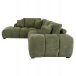 ΚΑΝΑΠΕΣ ΓΩΝΙΑ (ΑΡΙΣΤΕΡΗ) COVEN HM3266.14L ΠΡΑΣΙΝΟ ΥΦΑΣΜΑ 298x102-208x85Υεκ.