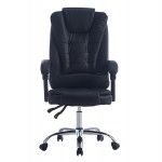 ΚΑΡΕΚΛΑ ΓΡΑΦΕΙΟΥ ΔΙΕΥΘΥΝΤΙΚΗ KYRON HM1221.01 ΜΑΥΡO PU--ΒΑΣΗ ΧΡΩΜΙΟΥ 65x46x112Υεκ