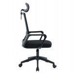 ΚΑΡΕΚΛΑ ΓΡΑΦΕΙΟΥ VELOCITY HM1229.01 ΜΑΥΡO MESH & PP 61x62x123Υεκ