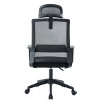 ΚΑΡΕΚΛΑ ΓΡΑΦΕΙΟΥ VELOCITY HM1229.01 ΜΑΥΡO MESH & PP 61x62x123Υεκ