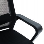 ΚΑΡΕΚΛΑ ΓΡΑΦΕΙΟΥ VELOCITY HM1229.01 ΜΑΥΡO MESH & PP 61x62x123Υεκ