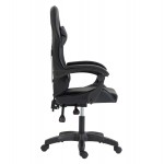 ΚΑΡΕΚΛΑ GAMING STRATUS HM1231.01 ΜΑΥΡΟ PVC--ΜΕ ΜΑΞIΛΑΡΑΚΙΑ ΜΕΣΗΣ/ΚΕΦΑΛΗΣ 62x62x119Υεκ