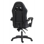 ΚΑΡΕΚΛΑ GAMING STRATUS HM1231.01 ΜΑΥΡΟ PVC--ΜΕ ΜΑΞIΛΑΡΑΚΙΑ ΜΕΣΗΣ/ΚΕΦΑΛΗΣ 62x62x119Υεκ