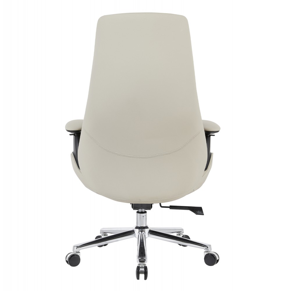 ΚΑΡΕΚΛΑ ΓΡΑΦΕΙΟΥ PREMIUM PULSE HM1234.02 ΜΠΕΖ PU--ΒΑΣΗ ΧΡΩΜΙΟΥ 73x70x115-121Υεκ.