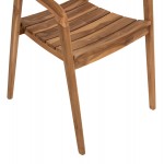 ΠΟΛΥΘΡΟΝΑ DEUS HM9621 ΞΥΛΟ TEAK 54x56x76Yεκ.