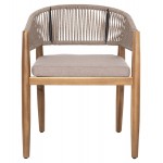 ΠΟΛΥΘΡΟΝΑ NAVAN HM6135.02 ΞΥΛΟ ΑΚΑΚΙΑΣ ΦΥΣΙΚΟ-ΣΧΟΙΝΙ NYLON ΜΠΕΖ 59x58x76Υεκ.