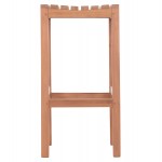 ΣΚΑΜΠΟ ΜΠΑΡ NIKOL HM18109 ΞΥΛΟ ΤΕΑΚ ΣΕ ΦΥΣΙΚΟ 40x40x77Υεκ.