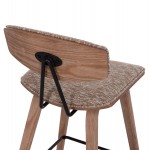 ΣΚΑΜΠΟ ΜΠΑΡ ΜΕΣ.ΥΨΟΥΣ INOVER HM9984.01 PLYWOOD ΣΕ WHITEWASH-ΚΑΦΕ ΥΦΑΣΜΑ 50x48x90Υεκ.