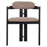 ΠΟΛΥΘΡΟΝΑ ΤΡΑΠΕΖΑΡΙΑΣ KALL HM18247.02 ΚΑΦΕ ΥΦΑΣΜΑ--PLYWOOD ΣΕ ΜΑΥΡΟ 56x45x73Υεκ