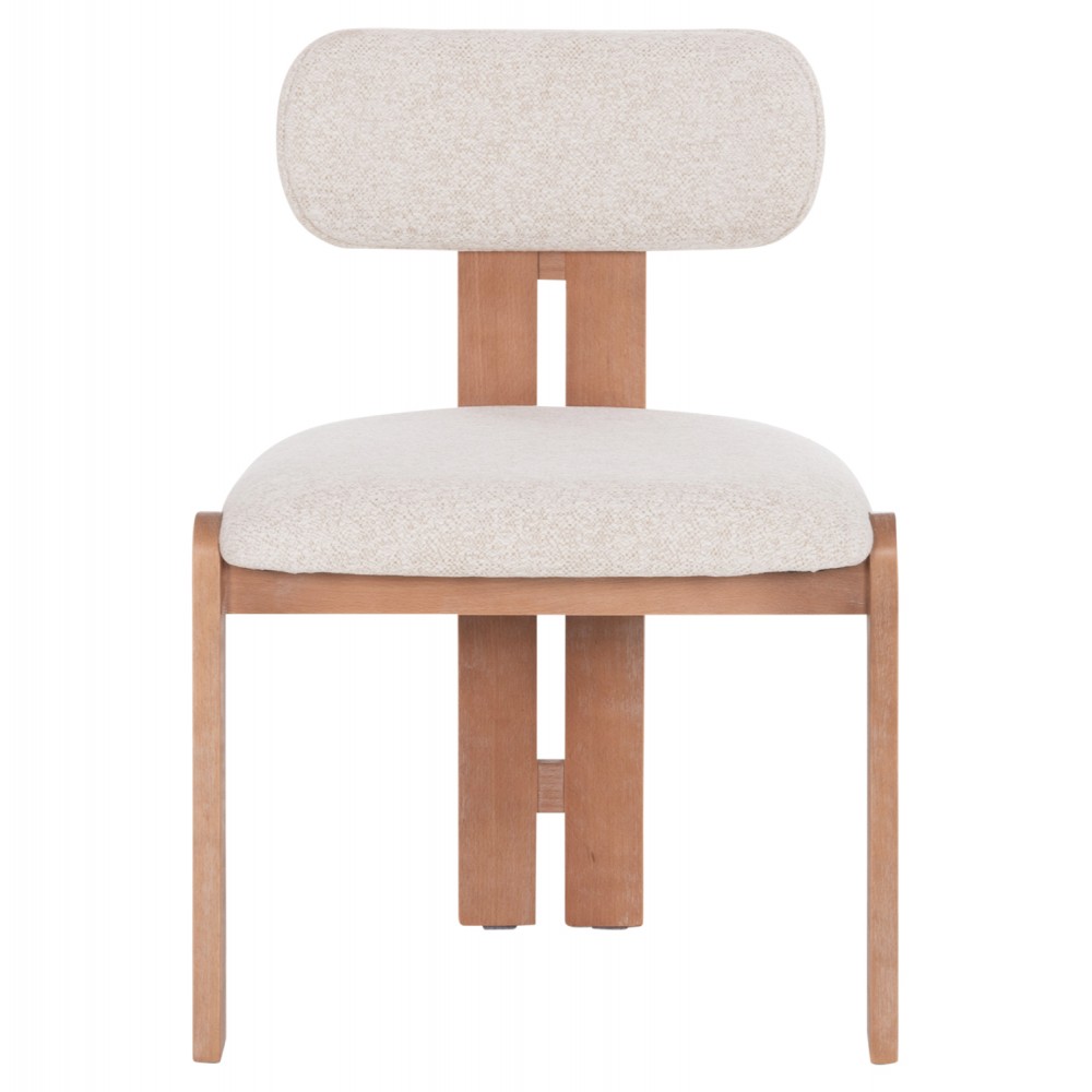 ΚΑΡΕΚΛΑ ΤΡΑΠΕΖΑΡΙΑΣ KARVO HM18252.01 ΜΠΕΖ ΥΦΑΣΜΑ--ΞΥΛΟ ΟΞΙΑΣ 57x50x79Υεκ