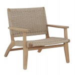 ΠΟΛΥΘΡΟΝΑ LOUNGE MONTER HM6241.01 ΞΥΛΟ ΑΚΑΚΙΑΣ ΦΥΣΙΚΟ-ΣΧΟΙΝΙ ΜΠΕΖ 78x62x67Υεκ