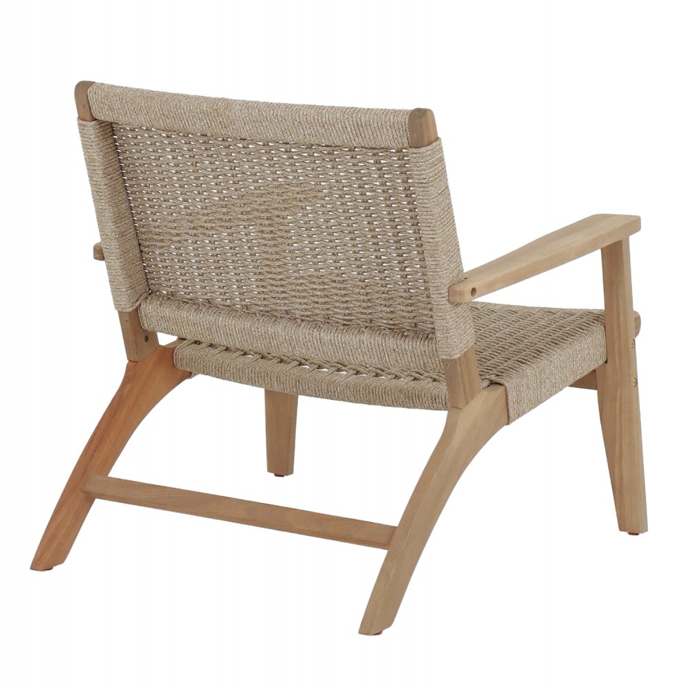 ΠΟΛΥΘΡΟΝΑ LOUNGE MONTER HM6241.01 ΞΥΛΟ ΑΚΑΚΙΑΣ ΦΥΣΙΚΟ-ΣΧΟΙΝΙ ΜΠΕΖ 78x62x67Υεκ