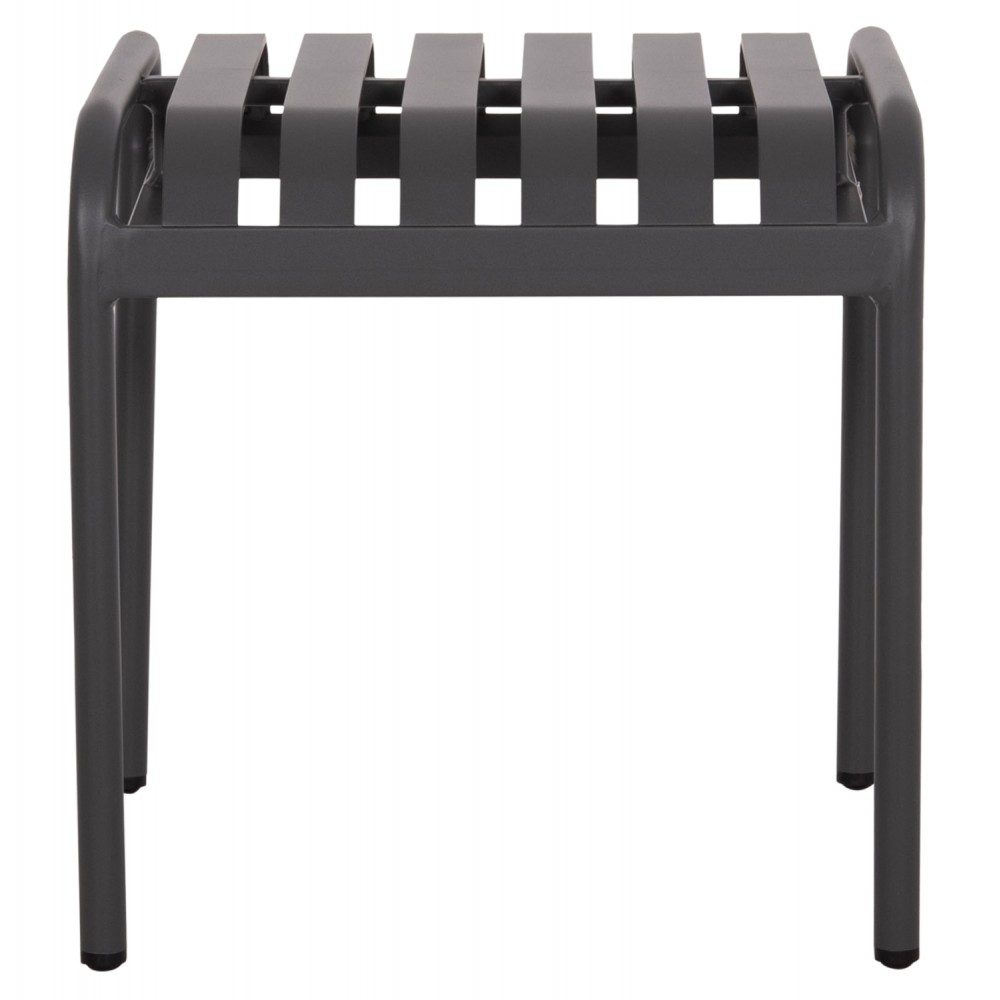 ΣΚΑΜΠΟ ΑΛΟΥΜΙΝΙΟΥ RACHEL HM6340.01 ΓΚΡΙ 45x45x46Υεκ.