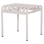 ΣΚΑΜΠΟ ΑΛΟΥΜΙΝΙΟΥ RACHEL HM6340.02 ΛΕΥΚΟ 45x45x46Υεκ.