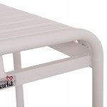 ΣΚΑΜΠΟ ΑΛΟΥΜΙΝΙΟΥ RACHEL HM6340.02 ΛΕΥΚΟ 45x45x46Υεκ.