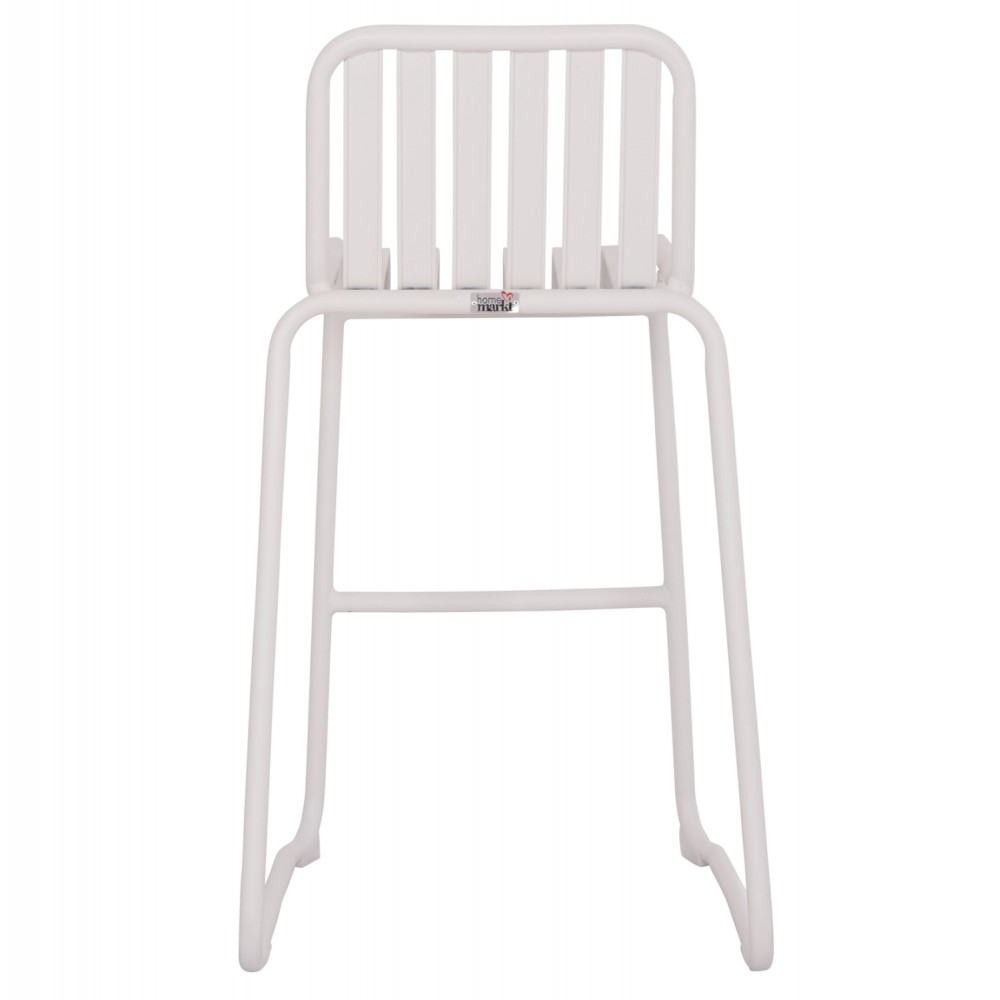 ΣΚΑΜΠΟ ΜΠΑΡ ΑΛΟΥΜΙΝΙΟΥ RACHEL HM6341.02 ΛΕΥΚΟ 47x56,5x98,5Υεκ.