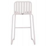 ΣΚΑΜΠΟ ΜΠΑΡ ΑΛΟΥΜΙΝΙΟΥ RACHEL HM6341.02 ΛΕΥΚΟ 47x56,5x98,5Υεκ.