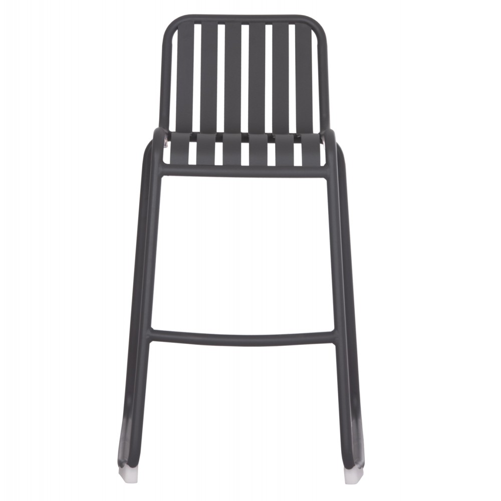 ΣΚΑΜΠΟ ΜΠΑΡ ΑΛΟΥΜΙΝΙΟΥ RACHEL HM6341.01 ΓΚΡΙ 47x56,5x98,5Υεκ.