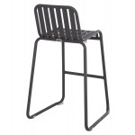 ΣΚΑΜΠΟ ΜΠΑΡ ΑΛΟΥΜΙΝΙΟΥ RACHEL HM6341.01 ΓΚΡΙ 47x56,5x98,5Υεκ.