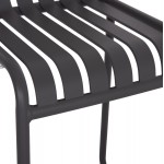 ΣΚΑΜΠΟ ΜΠΑΡ ΑΛΟΥΜΙΝΙΟΥ RACHEL HM6341.01 ΓΚΡΙ 47x56,5x98,5Υεκ.