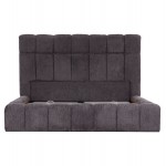 ΚΡΕΒΑΤΙ RAMON ΜΕ ΑΠΟΘ. ΧΩΡΟ HM720.10 ΥΦΑΣΜΑ TEDDY ΜΠΕΖ-ΓΙΑ ΣΤΡΩΜΑ 160x200εκ