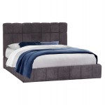 ΚΡΕΒΑΤΙ RAMON ΜΕ ΑΠΟΘ. ΧΩΡΟ HM720.10 ΥΦΑΣΜΑ TEDDY ΜΠΕΖ-ΓΙΑ ΣΤΡΩΜΑ 160x200εκ