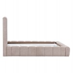 ΚΡΕΒΑΤΙ REMO ΜΕ ΑΠΟΘΗΚΕΥΤΙΚΟ ΧΩΡΟ HM719.10 ΥΦΑΣΜΑ TEDDY ΜΠΕΖ-ΓΙΑ ΣΤΡΩΜΑ 160x200εκ