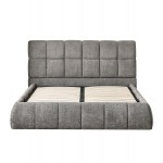 ΚΡΕΒΑΤΙ ΔΙΠΛΟ EDDY HM731.01 ΓΚΡΙ ΜΠΟΥΚΛΕ & ΑΠΟΘΗΚΕΥΤΙΚΟΣ ΧΩΡΟΣ ΓΙΑ ΣΤΡΩΜΑ 160x200εκ