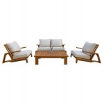 ΣΕΤ ΣΑΛΟΝΙ LOUNGE 4ΤΜΧ MIREX HM6521 ΞΥΛΟ ΑΚΑΚΙΑΣ--ΠΟΛΥΕΣΤΕΡΙΚΑ ΜΑΞΙΛΑΡΙΑ ΕΚΡΟΥ