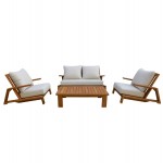 ΣΕΤ ΣΑΛΟΝΙ LOUNGE 4ΤΜΧ MIREX HM6521 ΞΥΛΟ ΑΚΑΚΙΑΣ--ΠΟΛΥΕΣΤΕΡΙΚΑ ΜΑΞΙΛΑΡΙΑ ΕΚΡΟΥ