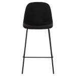 ΣΚΑΜΠΟ ΜΠΑΡ VINCENT HM9298.24 ΜΕΣΑΙΟΥ ΥΨΟΥΣ-ΜΑΥΡΟ ΥΦΑΣΜΑ-ΜΕΤΑΛΛΙΚΑ ΠΟΔΙΑ 43x50x92,5Υεκ