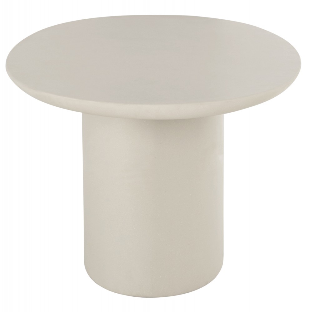 ΤΡΑΠΕΖΙ ΤΡΑΠΕΖΑΡΙΑΣ ΟΒΑΛ BRECCAN HM6577.02 ΜΠΕΖ FIBER CEMENT 240x100x75Υεκ.