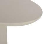 ΤΡΑΠΕΖΙ ΤΡΑΠΕΖΑΡΙΑΣ ΟΒΑΛ BRECCAN HM6577.02 ΜΠΕΖ FIBER CEMENT 240x100x75Υεκ.