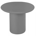 ΤΡΑΠΕΖΙ ΤΡΑΠΕΖΑΡΙΑΣ ΟΒΑΛ BRECCAN HM6577.01 ΓΚΡΙ FIBER CEMENT 240x100x75Υεκ.