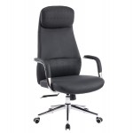 ΚΑΡΕΚΛΑ ΓΡΑΦΕΙΟΥ SONTY HM18354.01 ΜΑΥΡΟ PU ΔΕΡΜΑ--ΒΑΣΗ ΧΡΩΜΙΟΥ 64x68x125Υεκ